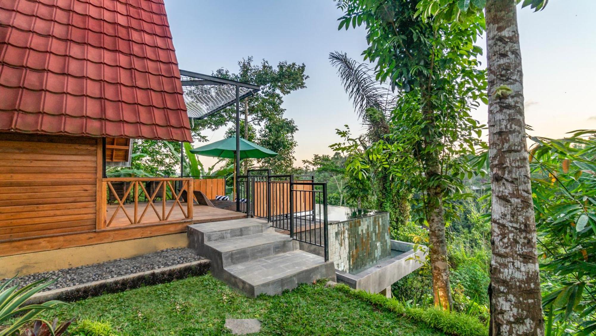 Anja Villas Ubud 德格拉朗 外观 照片